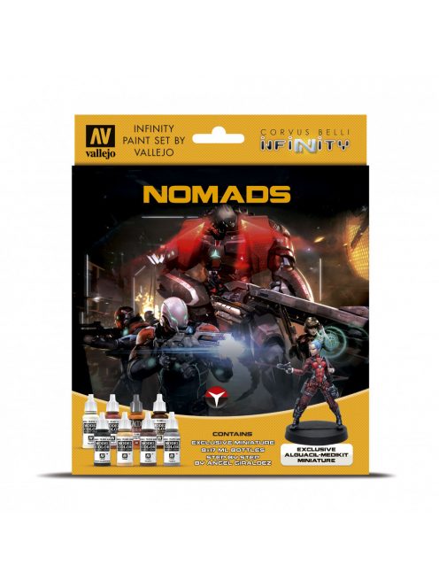 Vallejo - Inifinity Nomads Exclusive Miniature Paint Set