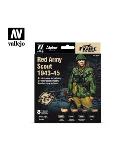   Vallejo - Model Color - Red Army Scout 1943-45 Paint Set by Jaume Ortiz + Alpine Miniature