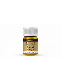 Vallejo - Liquid Gold - Red Gold (Alcohol Based)