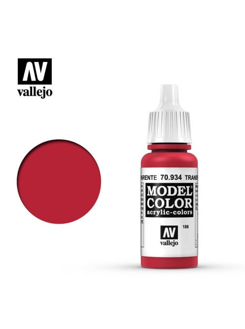 Vallejo - Model Color - Transparent Red