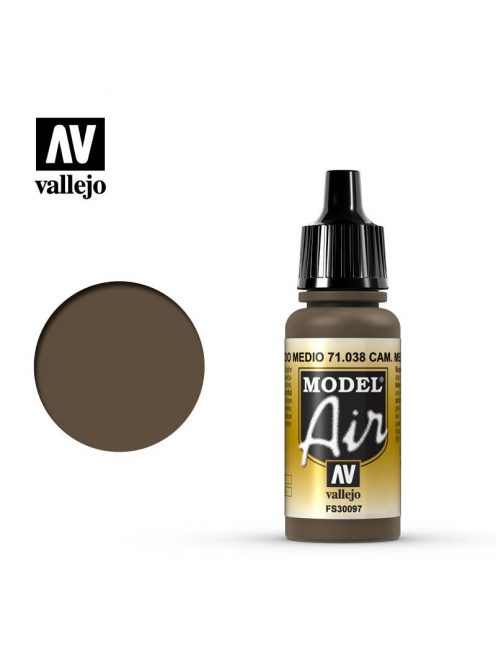 Vallejo - Model Air - Camouflage Medium Brown