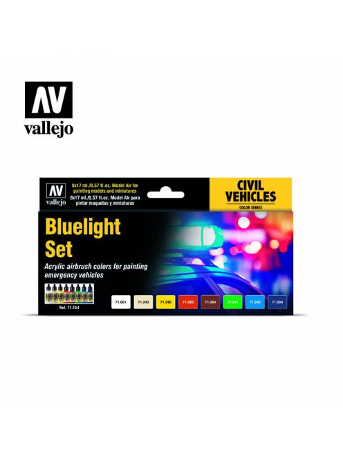 Vallejo - Model Air - Bluelight Set Paint set