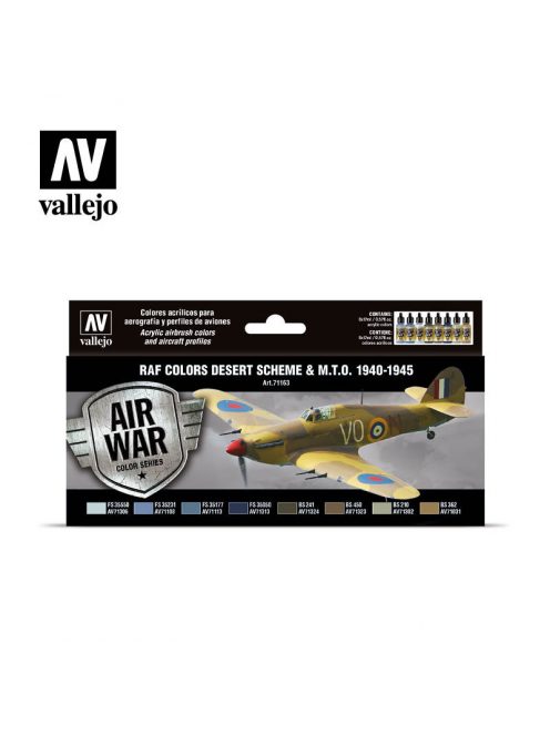 Vallejo - Model Air - WWII RAF Desert Paint set