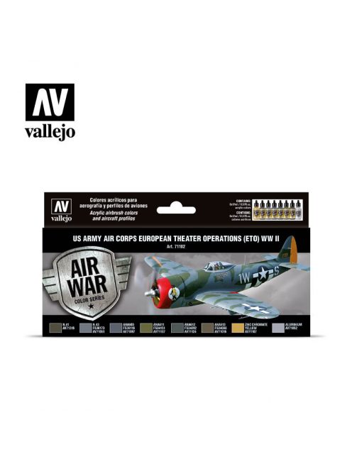 Vallejo - Model Air - US Army Air Corps European Theater Op. (ETO) WWII Paint set