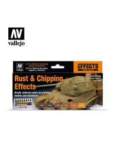 Vallejo - Model Air - Rust & Chipping Effects Paint set