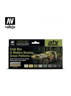   Vallejo - Model Air - Cold War & Modern Russian Green Patterns Paint set