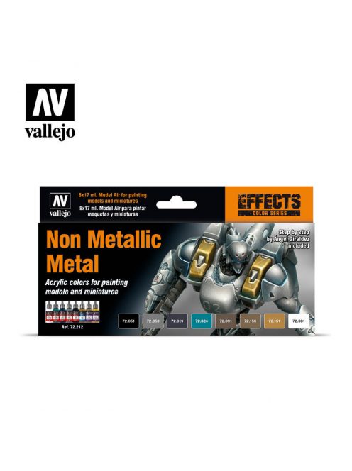 Vallejo - Game Color - Non Metallic Metal Paint set