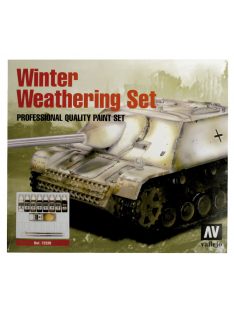 Vallejo - Winter Weathering (9) + 2 Brushes