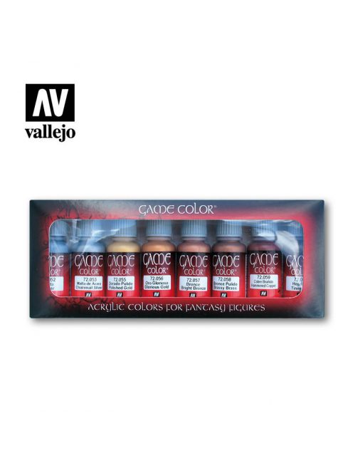 Vallejo - Game Color - Metallic Colors Paint set