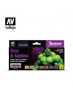   Vallejo - Game Color - Orcs & Goblins  by Angel Giraldez Paint set