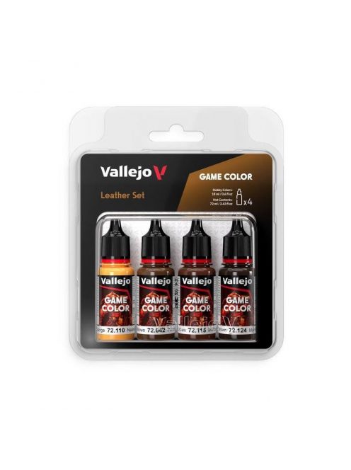 Vallejo - Game Color - Leather Set