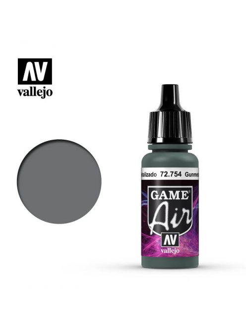 Vallejo - Game Air - Gunmetal