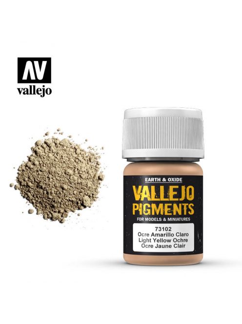 Vallejo - Pigments - Light Yellow Ochre