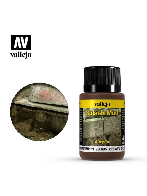 Vallejo - Weathering Effects - Brown Splash Mud