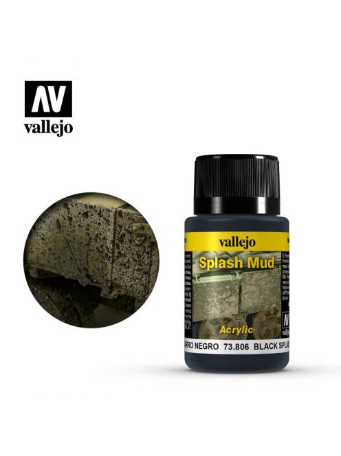 Vallejo - Weathering Effects - Black Splash Mud