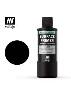 Vallejo - Surface Primer - Gloss Black Primer 200 ml.