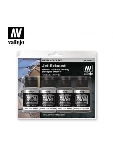 Vallejo - Metal Color - Jet Exhaust Paint set