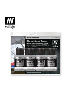 Vallejo - Metal Color - Aluminium Dope Paint set