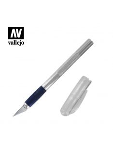 Vallejo - Tools - Soft Grip Craft Knife no.1 with #11 Blade