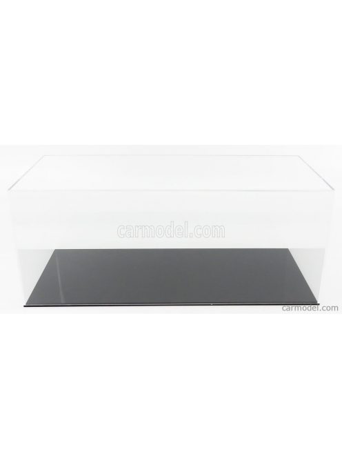 Vetrina Display Box - Vetrina Display Box For 2X 1/18 - 1/12 Scale Lungh.Lenght Cm 44 X Largh.Width Cm 20 X Alt.Height Cm 18.0 (Altezza Interna Interior Height Cm 17.3) Plastic Display