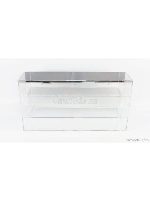 Vetrina Display Box - Vetrina Display Box Hight Quality Showcase For Up To 6 Helmets Or 4 Modelcars 1/18 Lungh.Length Cm 58 X Largh.Width Cm 15.5 X Alt.Height Cm 30.5 Mirrored Backside