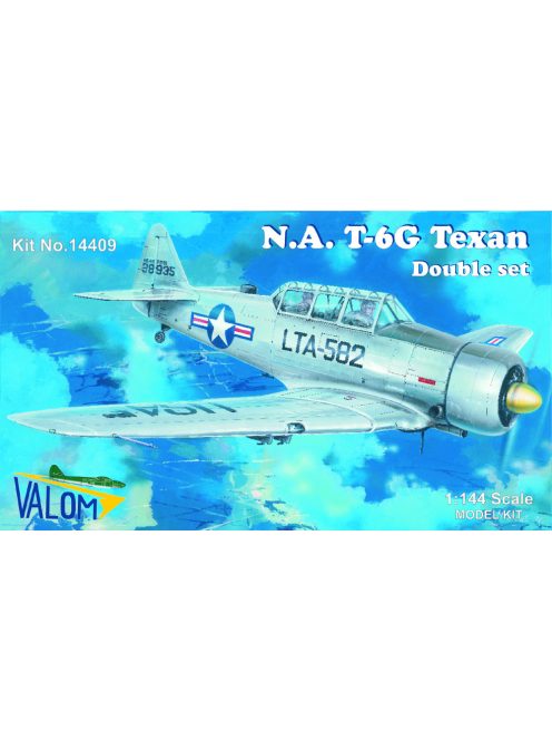 Valom - 1/144 N.A.T-6G Texan (double set - silver series)