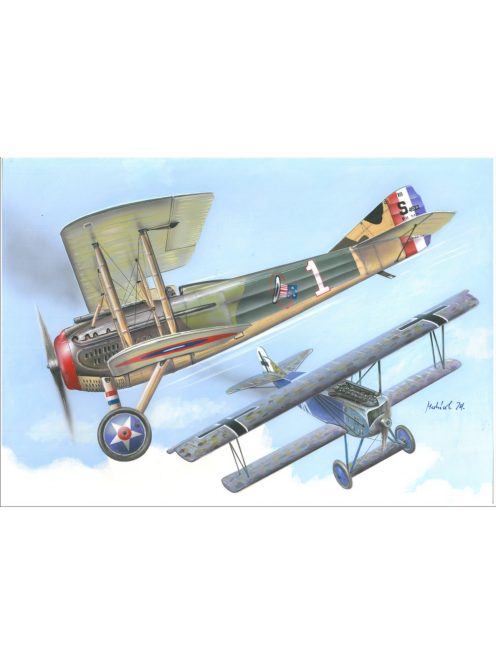 Valom - 1/144 Fokker D.VII vs SPAD XIII (Duels in the sky)