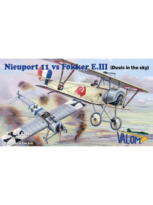 Valom - 1/144 Nieuport 11 vs Fokker E.III (Duels in the sky)