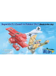 Valom - 1/144 Sopwith F.1 Camel vs Fokker Dr.I