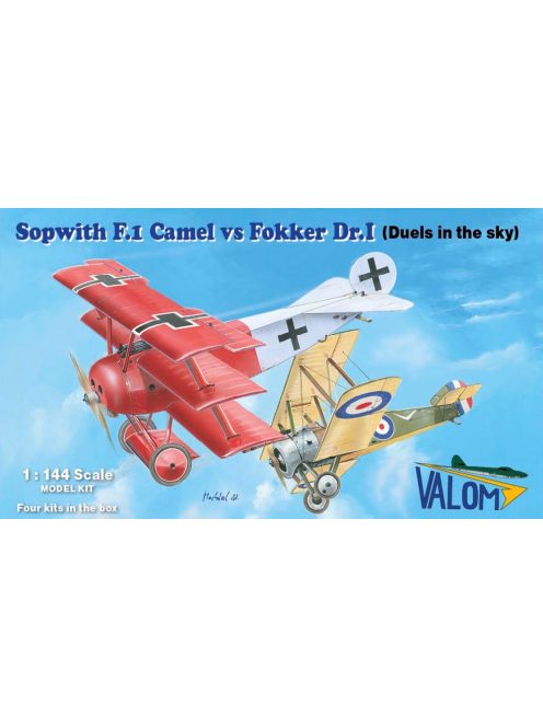 Valom - 1/144 Sopwith F.1 Camel vs Fokker Dr.I