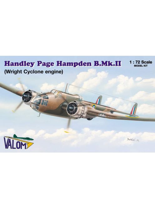 Valom - 1/72 Handley Page Hampden B.Mk.II (W.Cyclone)