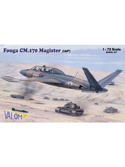 Valom - 1/72 Fouga CM.170 R Magister (IAF)