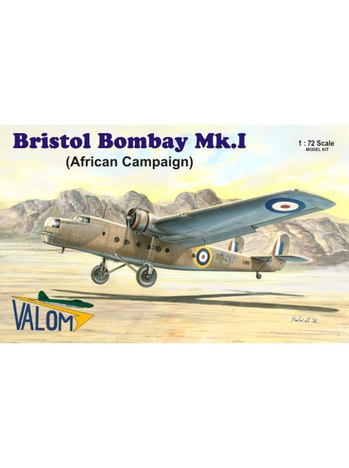 Valom - 1/72 Bristol Bombay Mk.I (African Campaign)