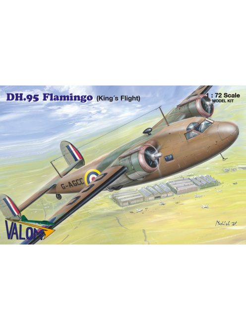 Valom - 1/72 deHavilland DH.95 Flamingo (King's Flight) - Valom