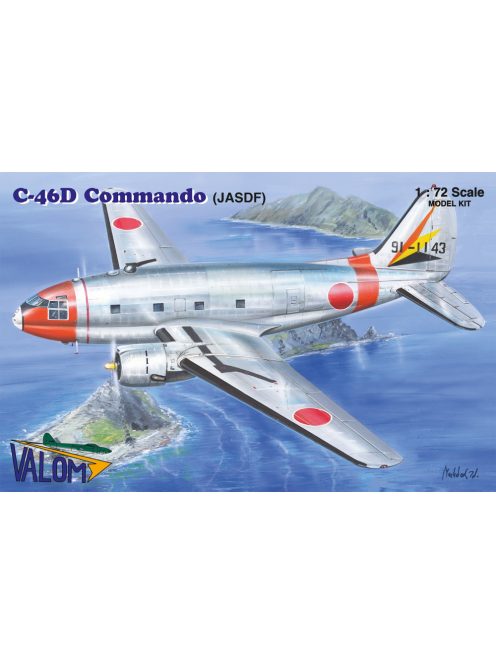 Valom - 1/72 Curtiss C-46D Commando (JASDF) - Valom