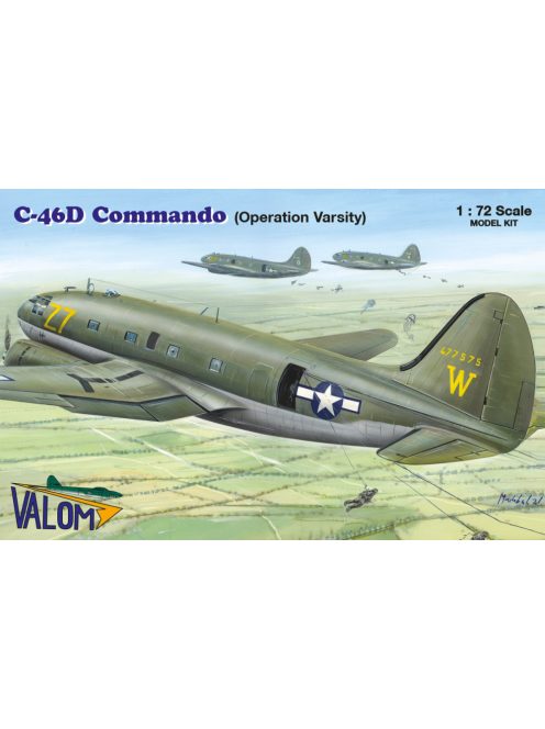 Valom - 1/72 Curtiss C-46D Commando (Operation Varsity) - Valom