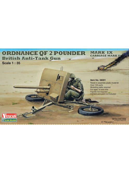 Vulcan Scale Models - 2 Pounder AT Gun