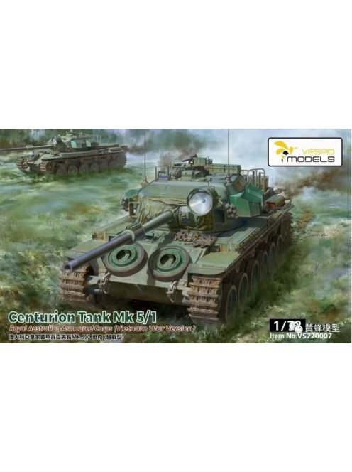 Vespid models - Centurion Tank Mk5/1 RAAC (Vietnam War Version)