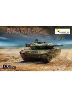   Vespid models - German Main Battle Tank Leopard 2 A7V Metal Barrel And Metal Tow Cable