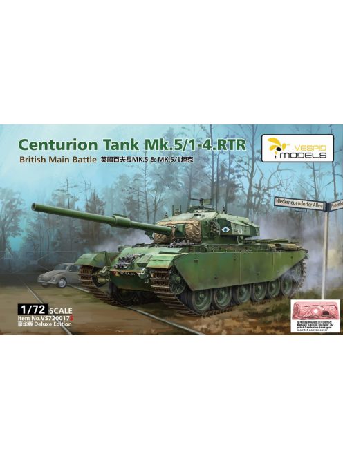 Vespid models - Centurion Tank Mk5/1 - 4. RTR Deluxe Edition