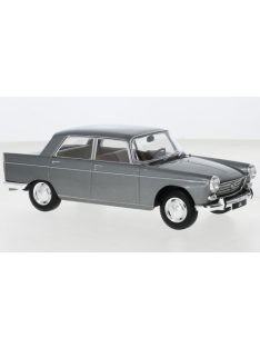 WHITEBOX - 1:24 Peugeot 404, metallic-grey, 1960 - WHITE BOX