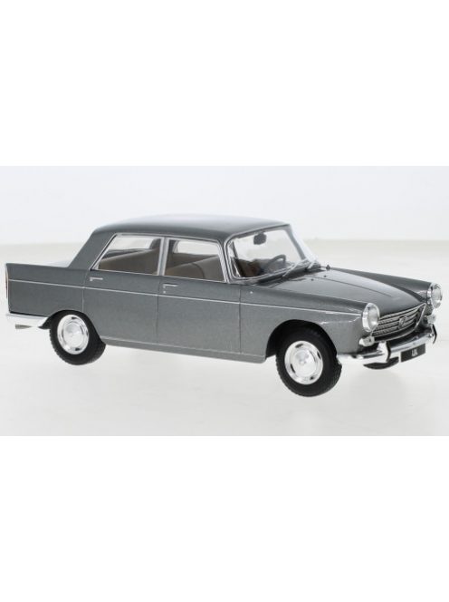 WHITEBOX - 1:24 Peugeot 404, metallic-grey, 1960 - WHITE BOX