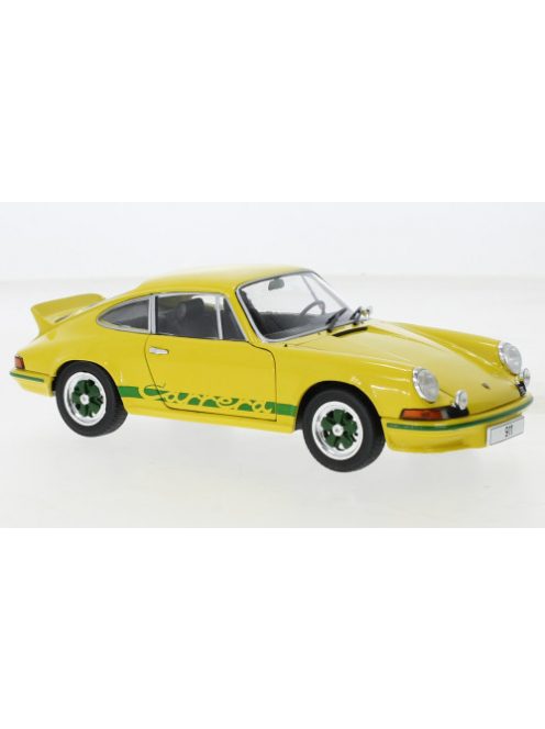 WHITEBOX - 1:24 Porsche 911 Carrera 2.7 RS, yellow/green, 1972 - WHITE BOX