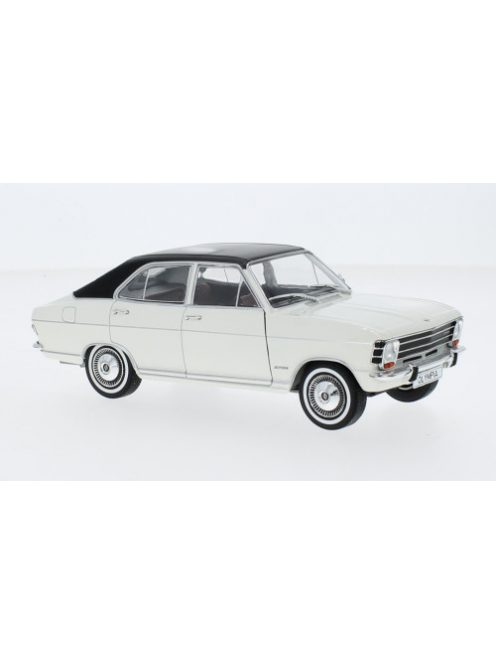 WHITEBOX - Opel Olympia A, weiss/schwarz, 1967, 1:24