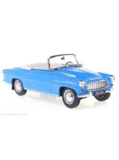   WHITEBOX - 1:24 Skoda Felicia Cabriolet Light Blue 1970 - WHITE BOX