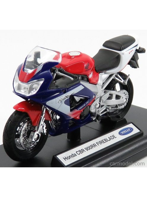 Welly - Honda Cbr 900Rr Fireblade 1997 Red Blue White