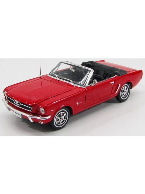 Welly - FORD USA MUSTANG CABRIOLET 1964 RED