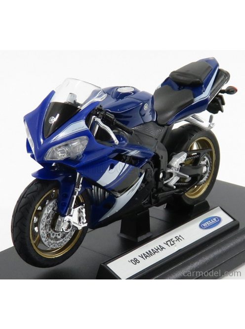 Welly - Yamaha Yzf-R1 2008 Blue