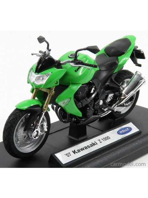 Welly - Kawasaki Z1000 2007 Green Black