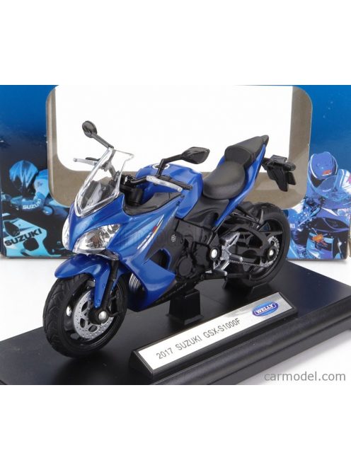 Welly - Suzuki Gsx S1000F 2017 Blue Black